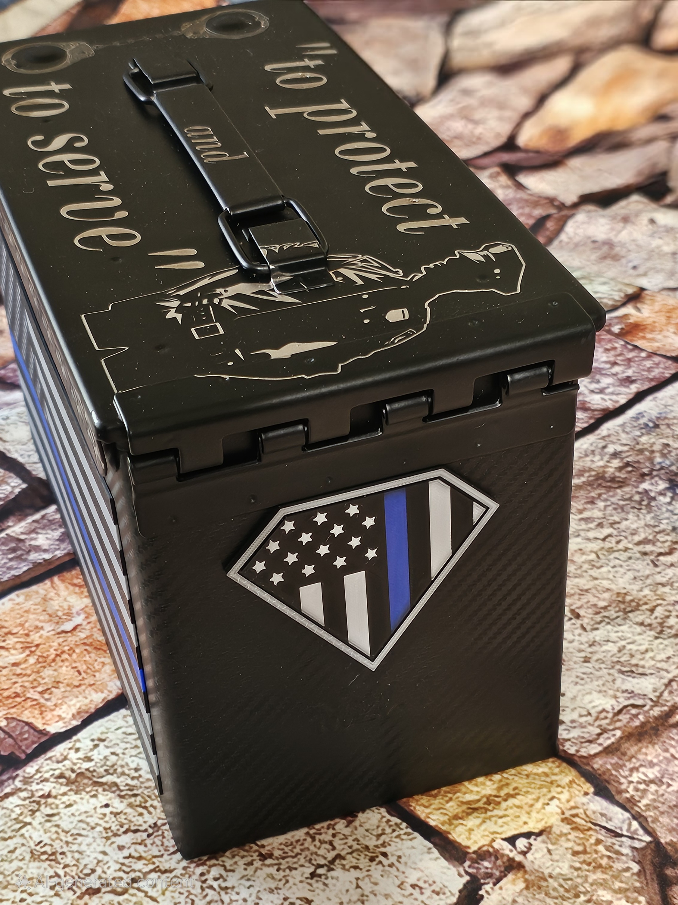 Custom Ammo Can - Laser engraved metal storage